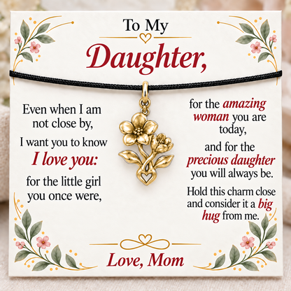 Two Blooms, Growing with Mom’s Love — Main image, gold finish