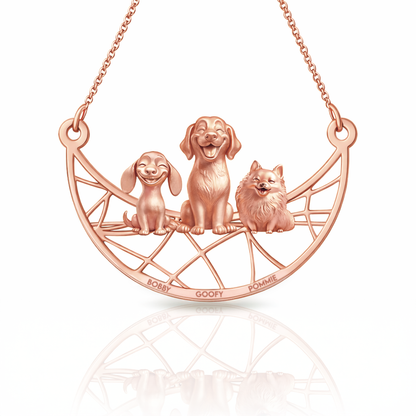 Soulyshine Eternal Paw - Personalized Pets Handcrafted Necklace