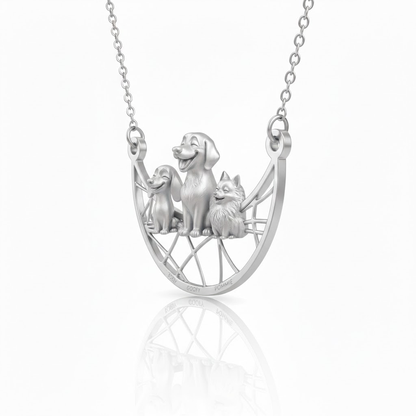 Soulyshine Eternal Paw - Personalized Pets Handcrafted Necklace