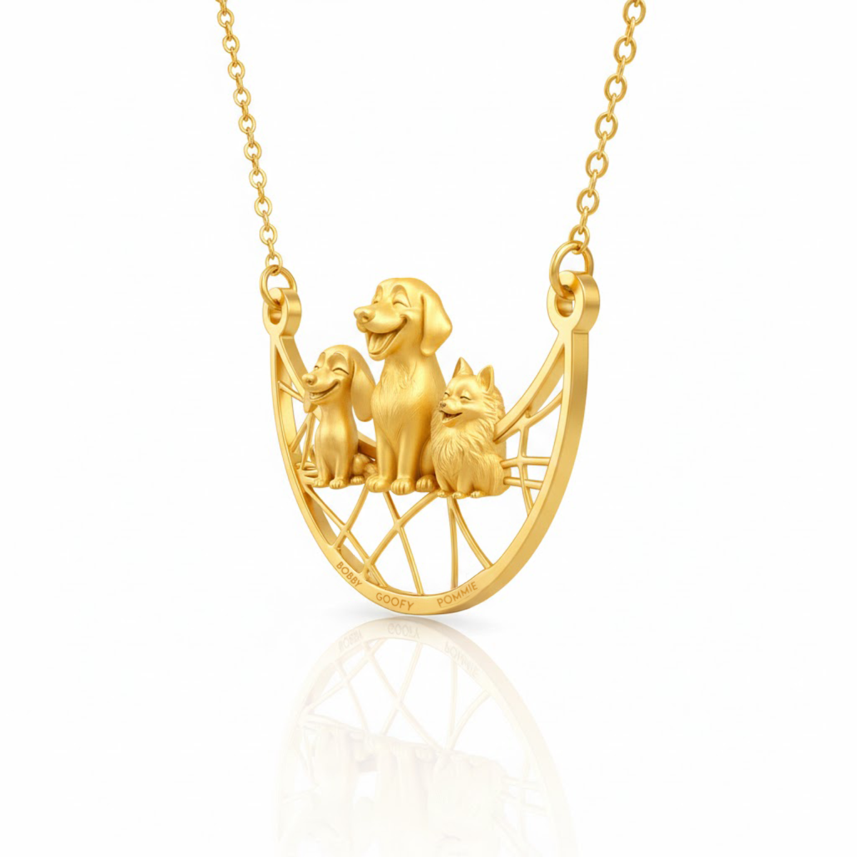 Soulyshine Eternal Paw - Personalized Pets Handcrafted Necklace