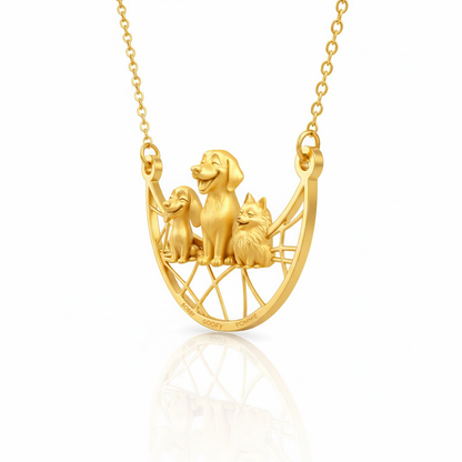 Soulyshine Eternal Paw - Personalized Pets Handcrafted Necklace