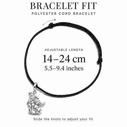 Blowout Transformation Charm and Polyester Cord Bracelet Set | bracelet-fit | 338a79c043b82421