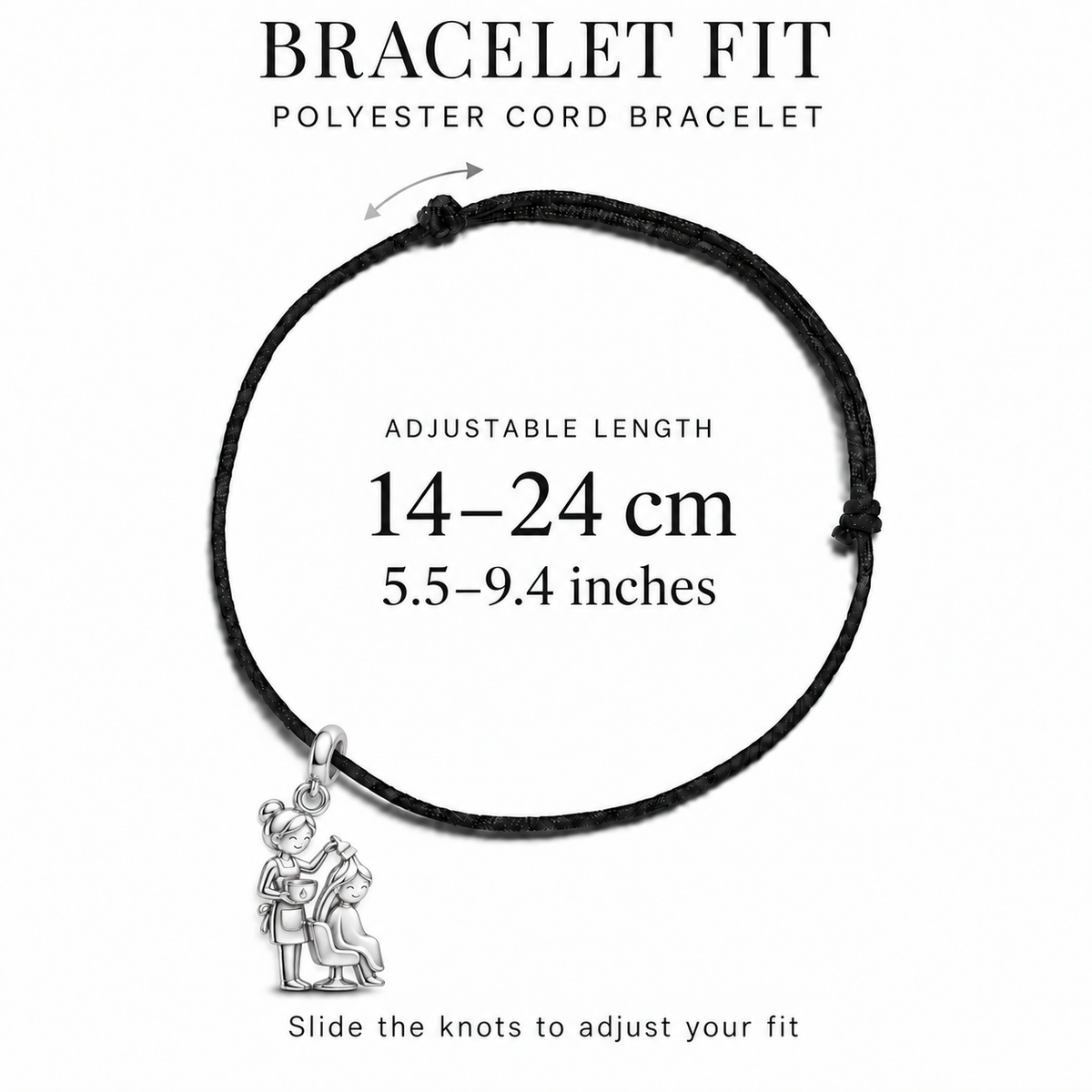 Color Creativity Charm and Polyester Cord Bracelet Set | bracelet-fit | b9bd5fdbe04e7141