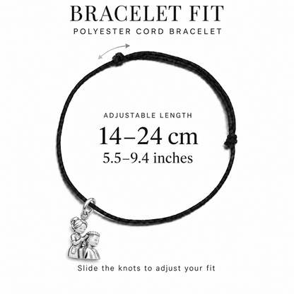 Precision Fade Charm and Polyester Cord Bracelet Set | bracelet-fit | 4bc04b057e099a63
