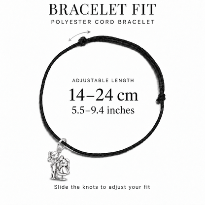 Highlight Expert Charm and Polyester Cord Bracelet Set | bracelet-fit | 0694dceb70a41fcf