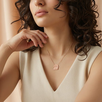 Soulyshine Personalized Sister Forever - Handmade Necklace in Silver/14K Gold Vermeil