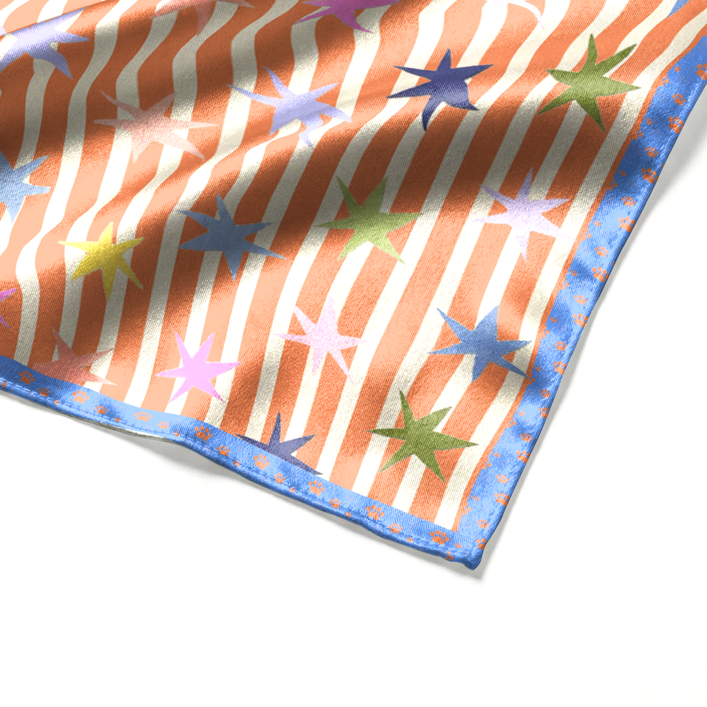 The Beloved Satin Scarf in Starlit Play Moments
