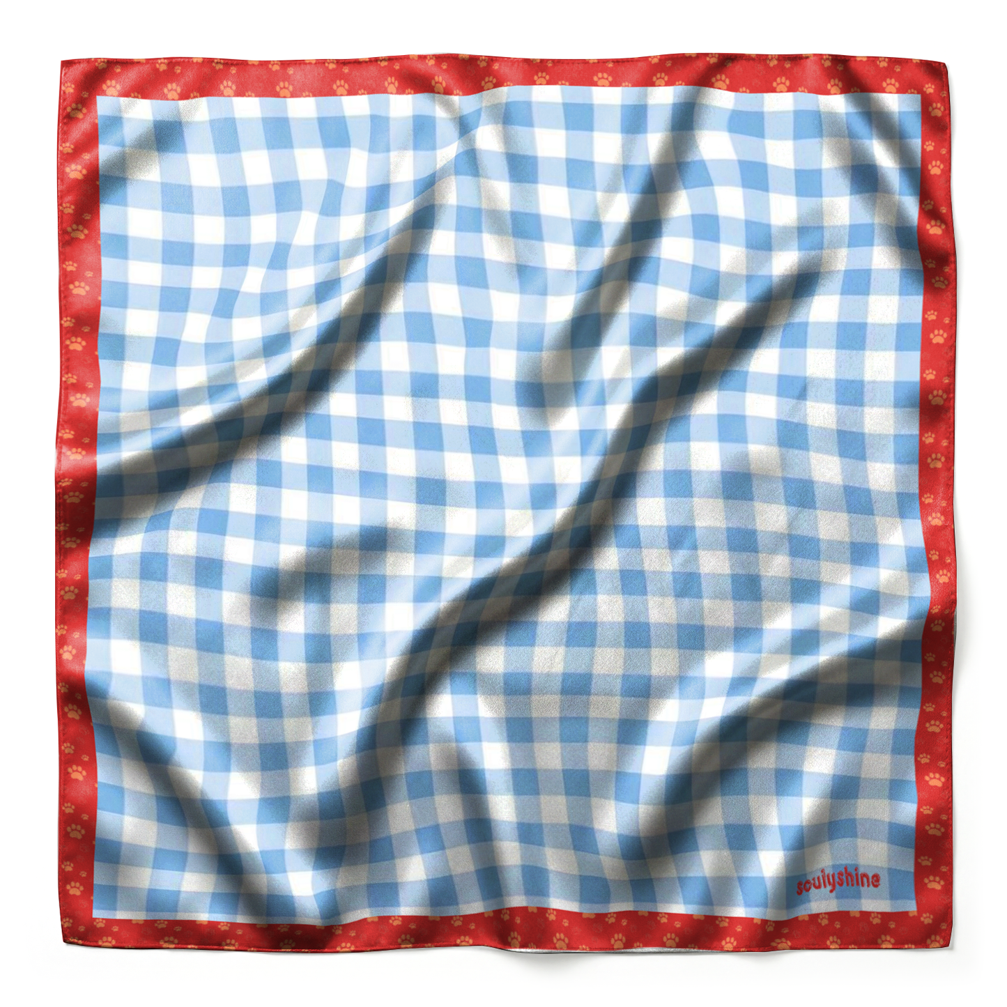 The Beloved Satin Scarf in Everyday Happy Paws