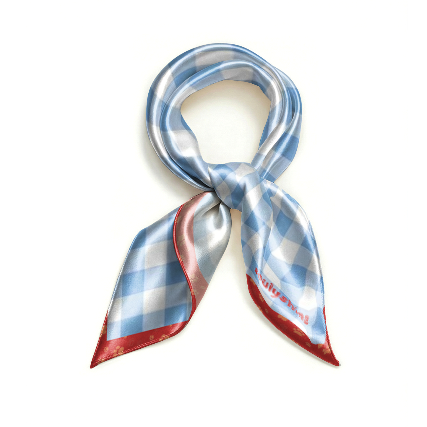 The Beloved Satin Scarf in Everyday Happy Paws