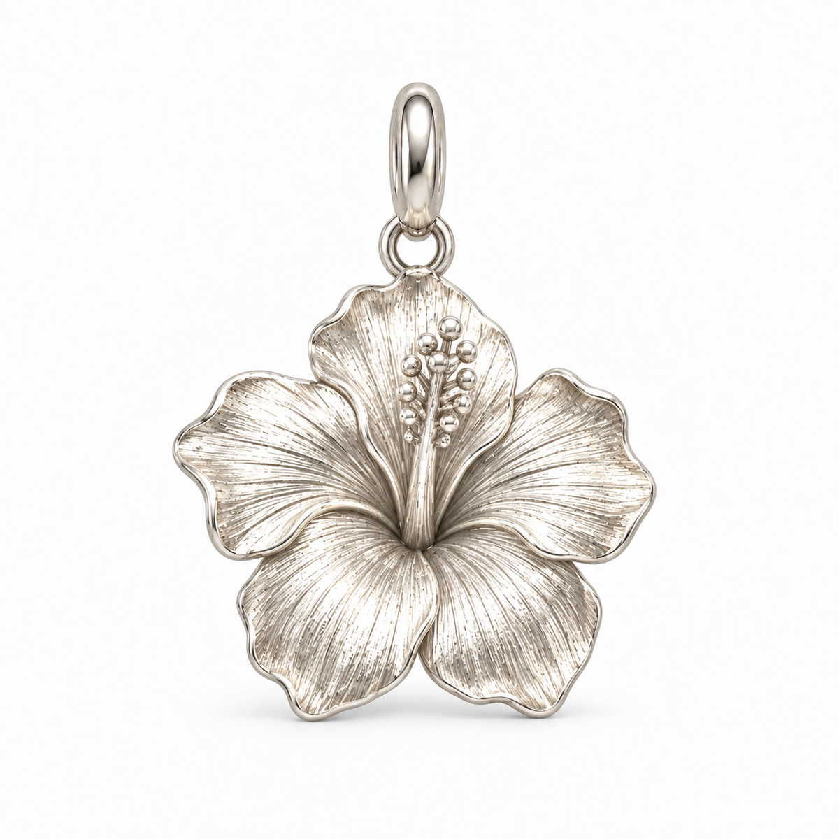 Blooming Memories — Petite Botanical Flower Charm and Polyester Cord Bracelet Set