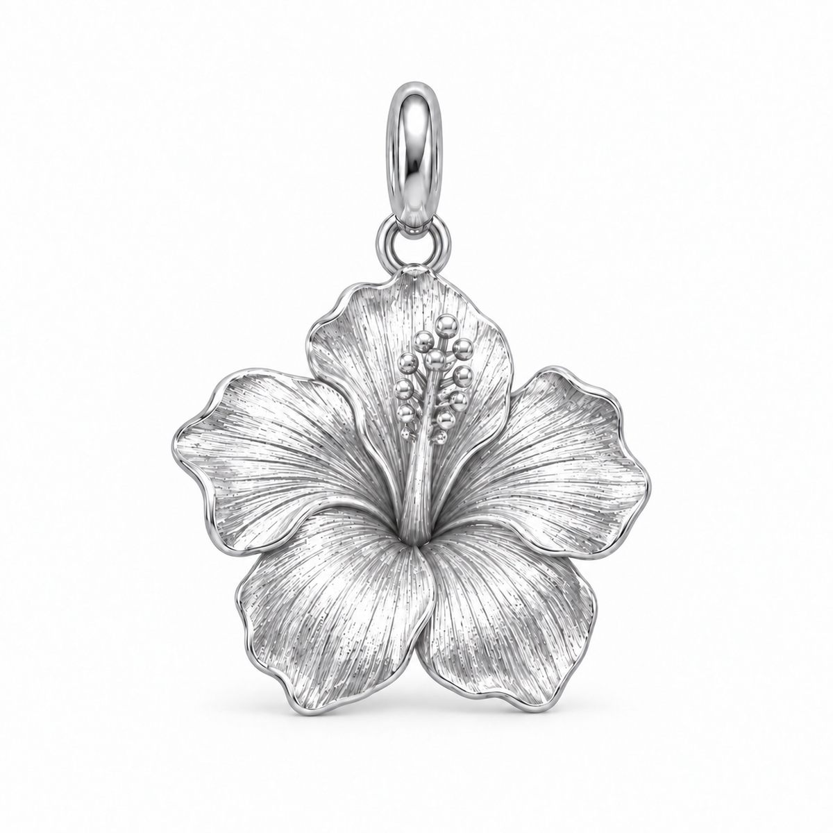 Blooming Memories — Petite Botanical Flower Charm and Polyester Cord Bracelet Set