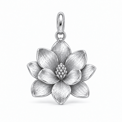 Blooming Memories — Petite Botanical Flower Charm and Polyester Cord Bracelet Set