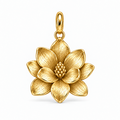 Blooming Memories — Petite Botanical Flower Charm and Polyester Cord Bracelet Set