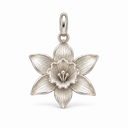 Blooming Memories — Petite Botanical Flower Charm and Polyester Cord Bracelet Set