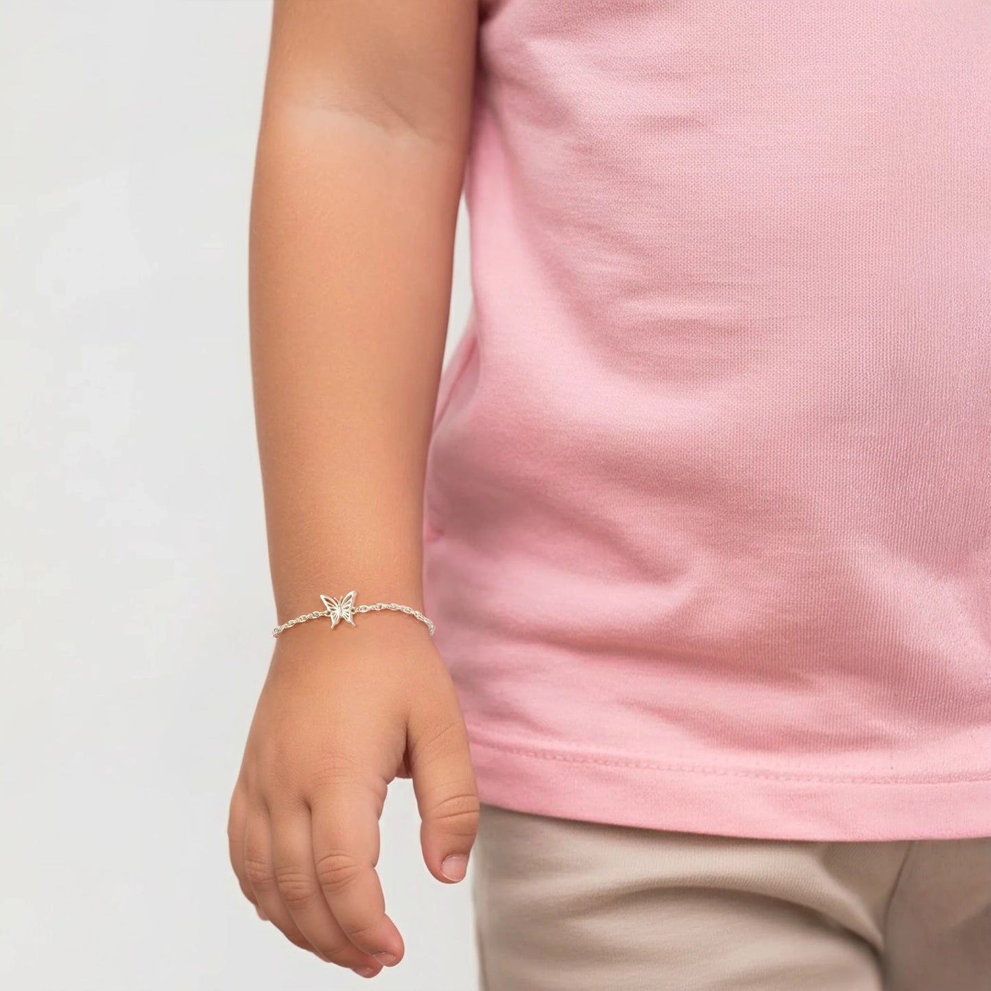 Wings of Grace Silver Bracelet