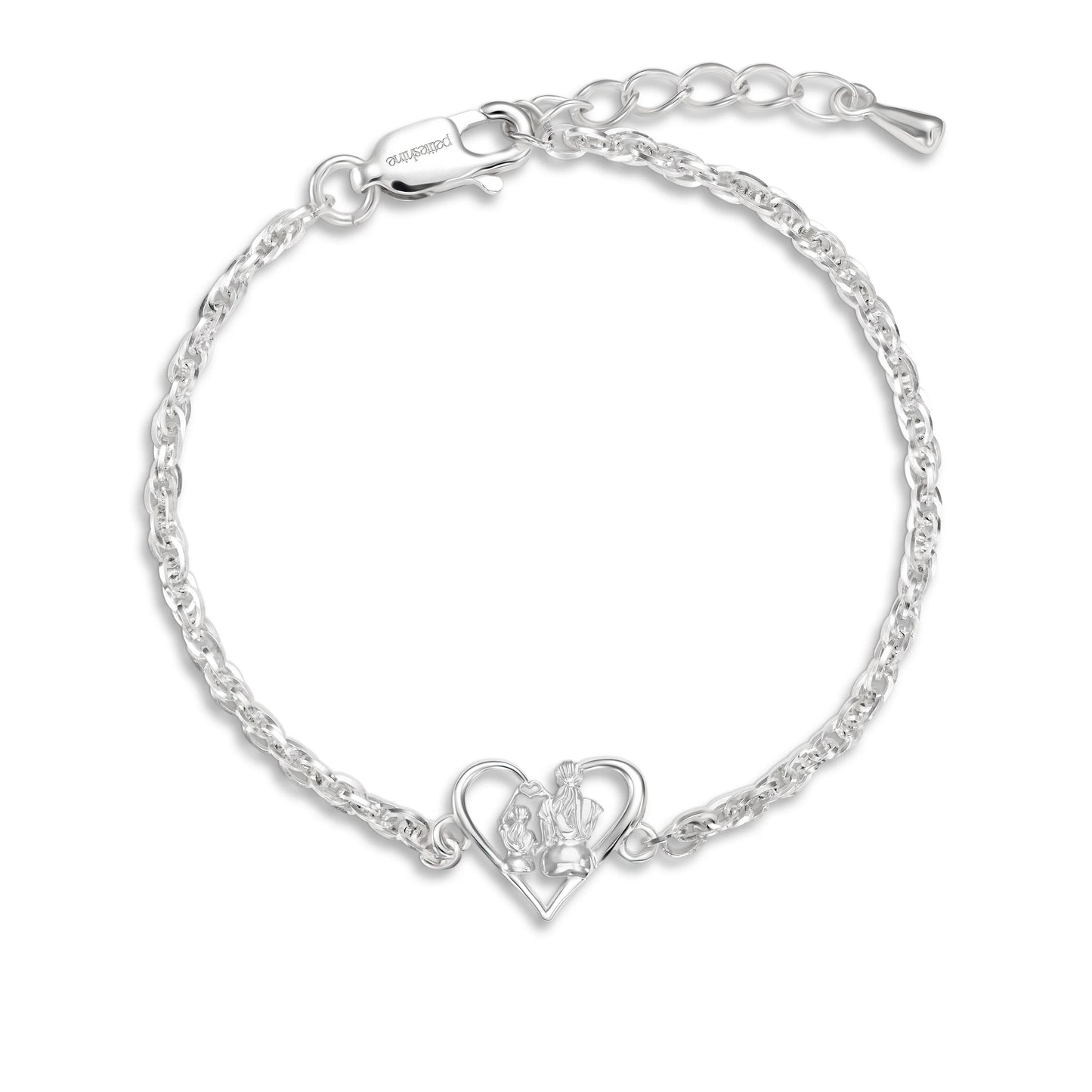 Heartbond Moments Silver Bracelet