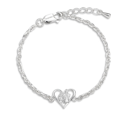 Heartbond Moments Silver Bracelet