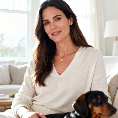 The Loving Home – Handcrafted Family & Pet Portrait Necklace