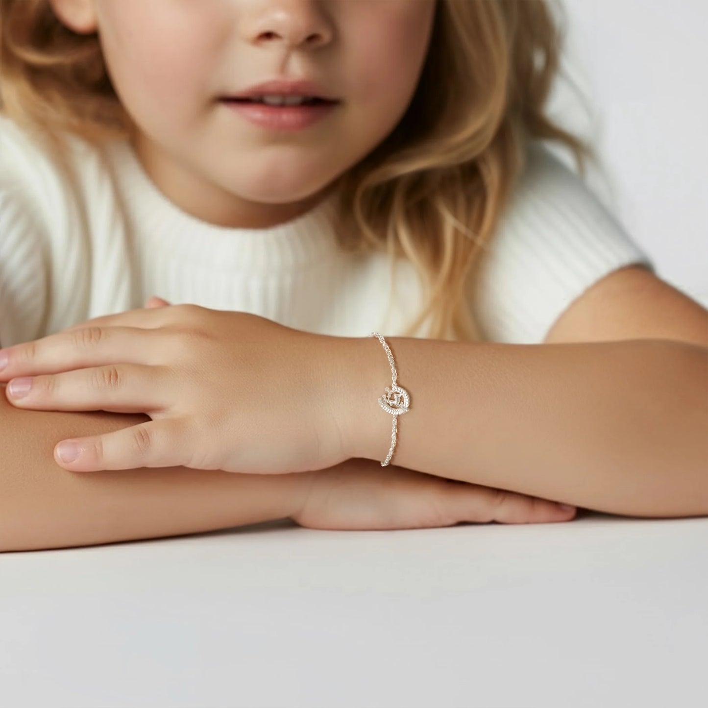 Everglow Reindeer Silver Bracelet