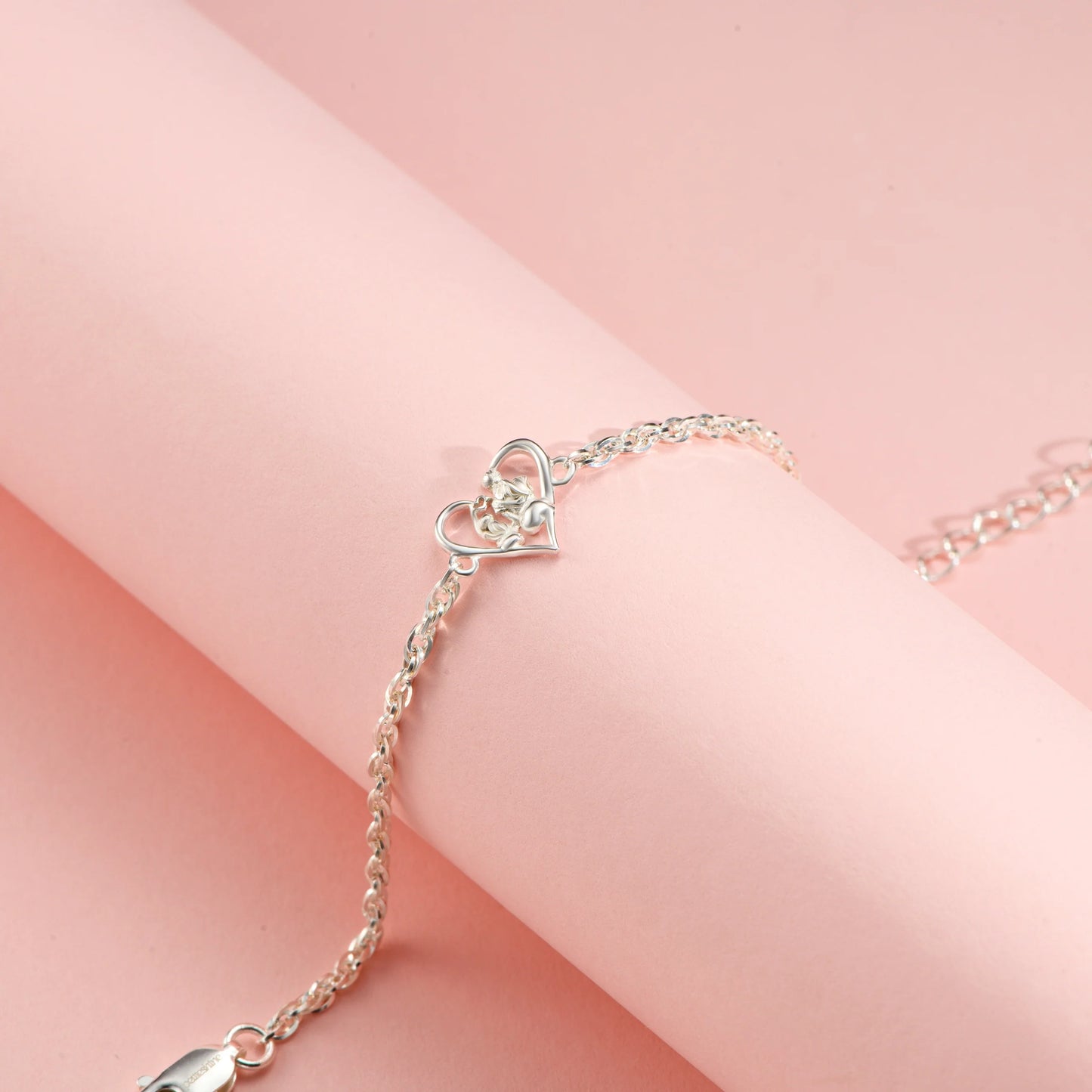 Heartbond Moments Silver Bracelet