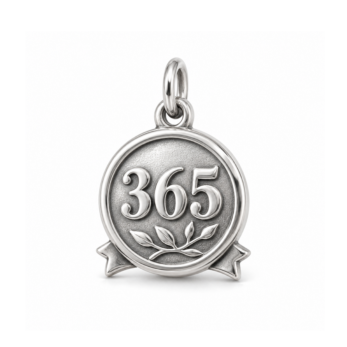 365 Days Strong Charm — Silver | charm-topics-remaining-444-2026-09-14 | topic-299