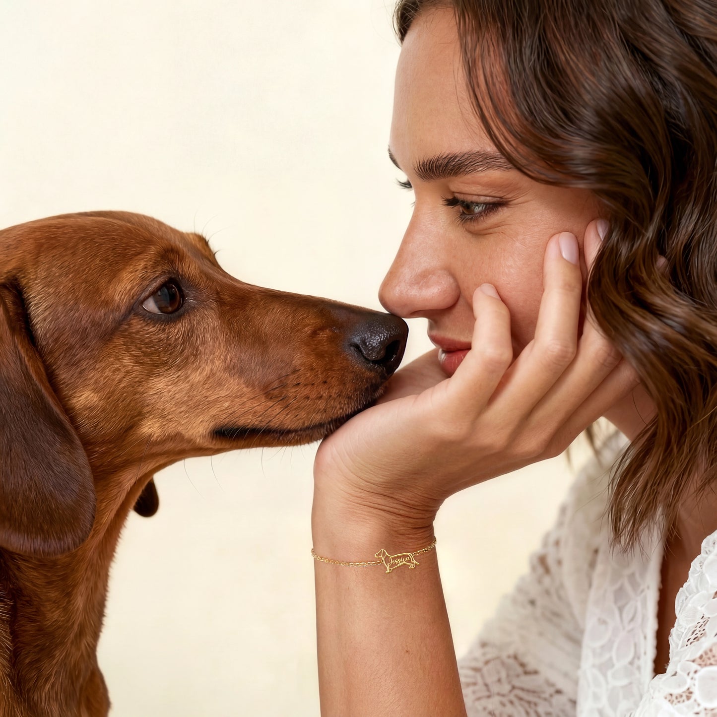 Soulyshine The Fine Line Dog Portrait - Handcrafted Bracelet