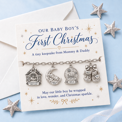 Keepsake Charm Bracelet Gift Set