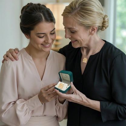 Soulyshine Personalized Favorite People Call Me Grandma - Handmade Necklace in Silver/14K Gold Vermeil