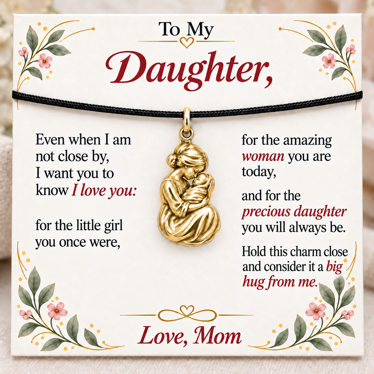 First Embrace, Loved at Every Age — Main image, gold finish