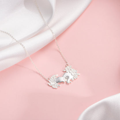 Soulyshine Bond of Blossoms Silver Necklace
