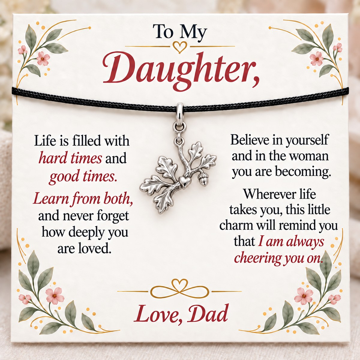 Strong Roots for the Woman You’re Becoming — Main image, silver finish