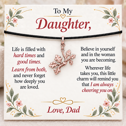 Strong Roots for the Woman You’re Becoming — Main image, rose gold finish