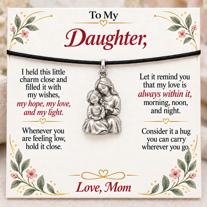 Braided with Love, Hope and Light — Main image, silver finish