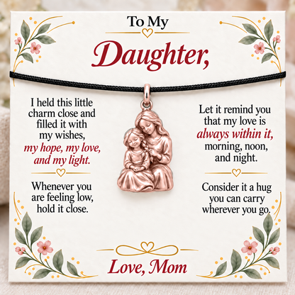 Braided with Love, Hope and Light — Main image, rose gold finish