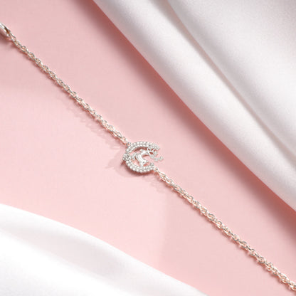 Everglow Reindeer Silver Bracelet