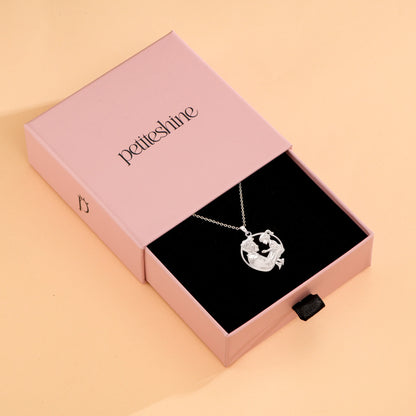 Soulyshine Daughter In Daddy’s Arms Silver Necklace