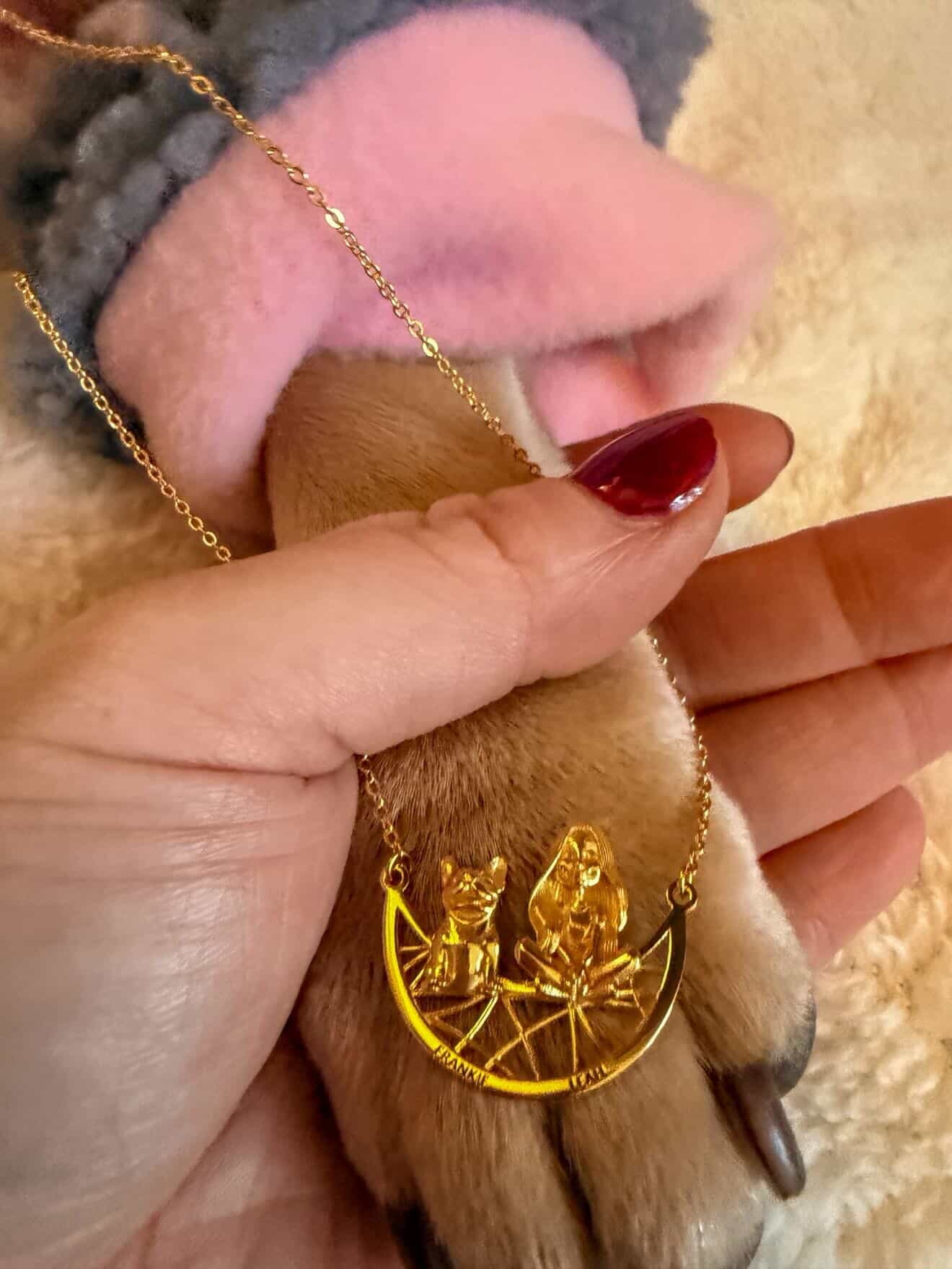 Soulyshine French Bulldog Signature - Personalized Companion Handcrafted Necklace