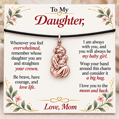 First Embrace, Mom’s Courage and Comfort — Main image, rose gold finish