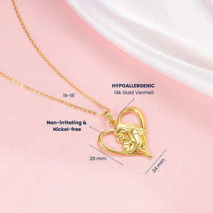 Soulyshine Embrace of Love 14K Gold Vermeil Necklace