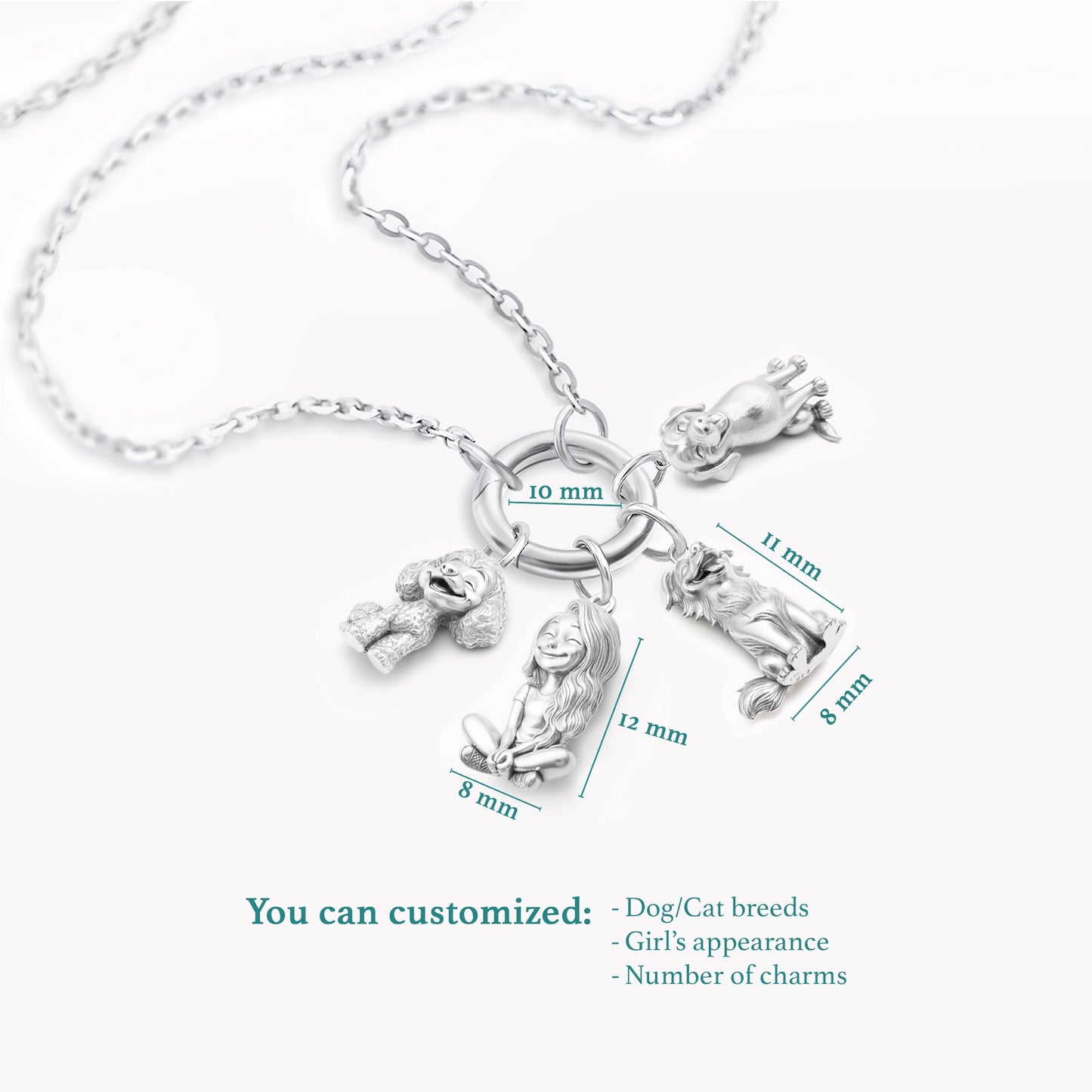 Soulyshine Purest Bond - The Petite Companion Charm Necklace