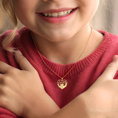 Soulyshine Love’s First Steps 14K Gold Vermeil Necklace