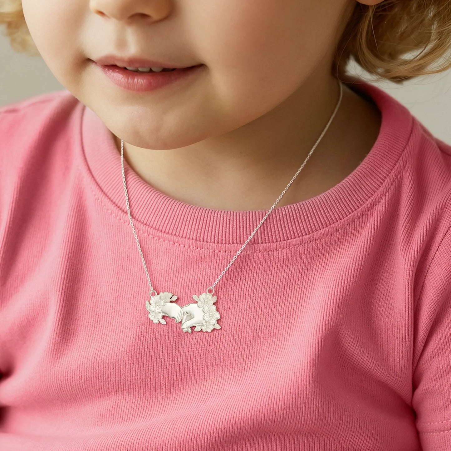 Soulyshine Bond of Blossoms Silver Necklace