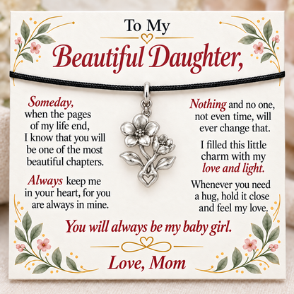 Two Blooms, One Forever Love — Main image, silver finish