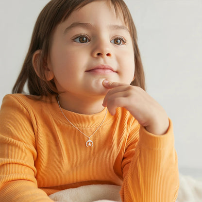 Soulyshine Guardian Moon Silver Necklace