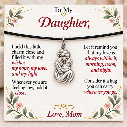 First Embrace, Wishes and Warm Hugs — Main image, silver finish