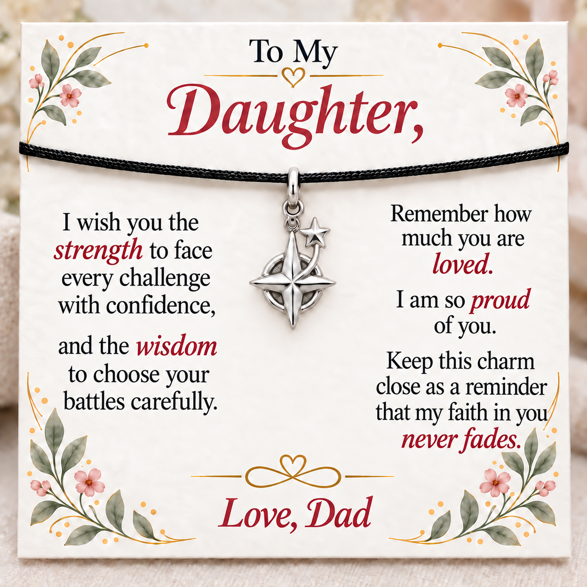 Guiding Star, Strength for Every Challenge — Main image, silver finish