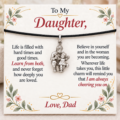 First Steps Toward Her Bright Future — Main image, silver finish