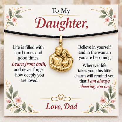 Forever His Daughter, Becoming Herself — Main image, gold finish