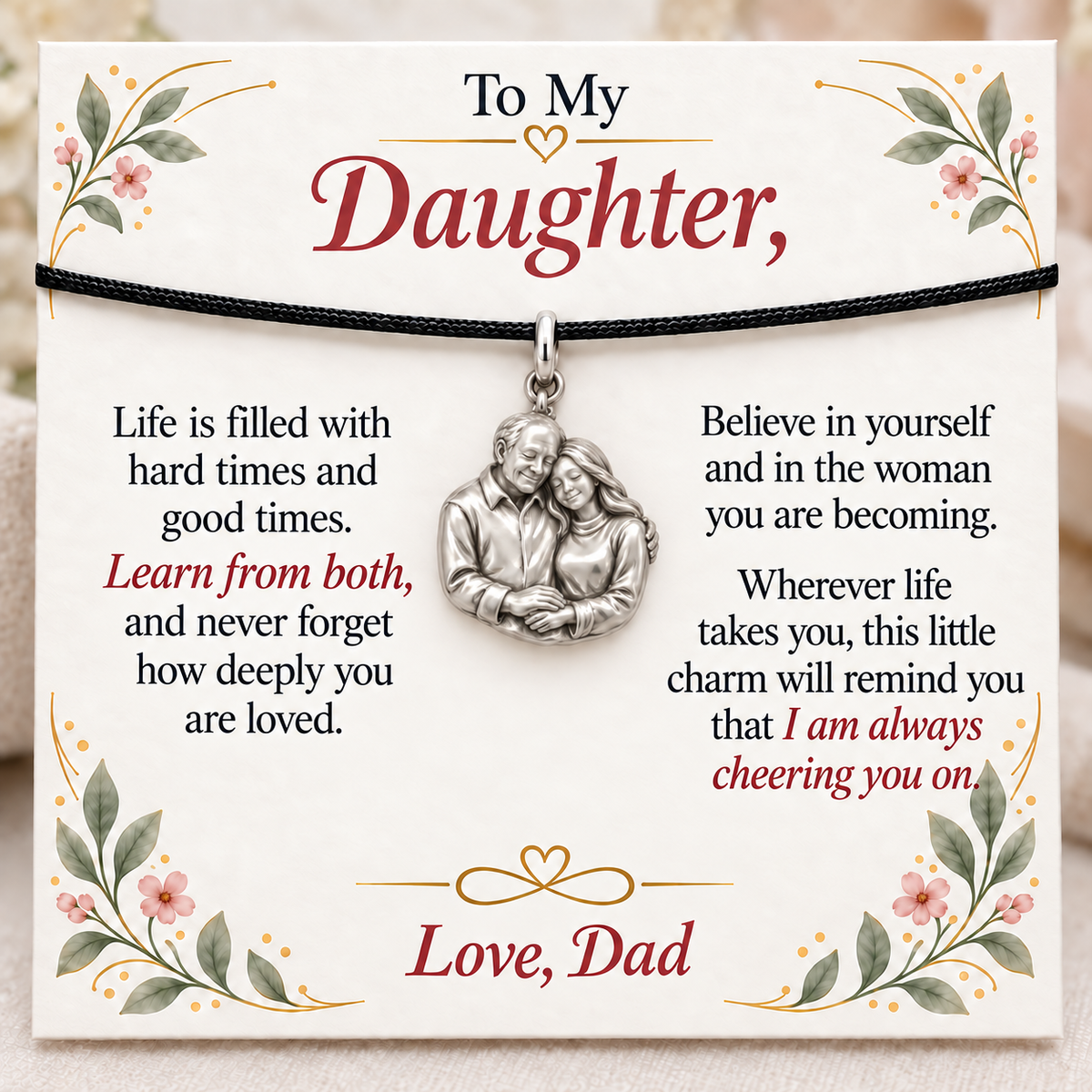 Forever His Daughter, Becoming Herself — Main image, silver finish