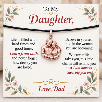 Forever His Daughter, Becoming Herself — Main image, rose gold finish
